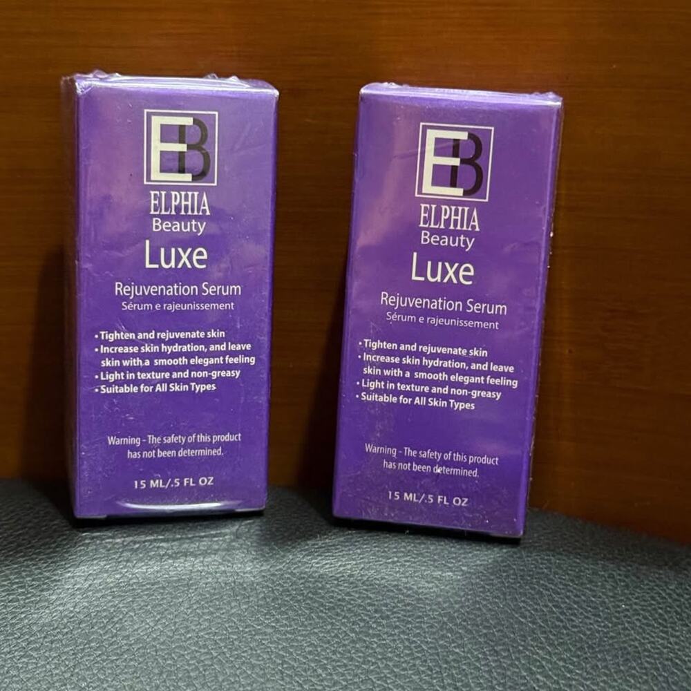 Set of 2! NEW! Elphia Beauty Luxe Rejuvenation Serum